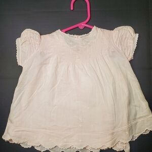Vintage Light Pink Dress With Slip